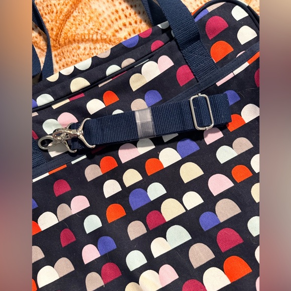 Thirty-One Multicolor GumDrop Pattern Weekender Tote - Picture 3 of 4